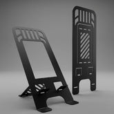 Metal Phone Stand Laser Cut – Desk Organizer