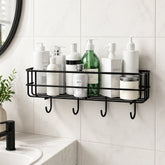 Rectangle Metal Stand with Hooks – Entryway Organizer