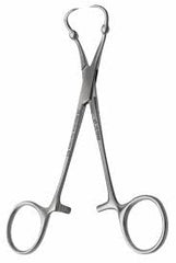 Backhauss Towel Forceps 5"