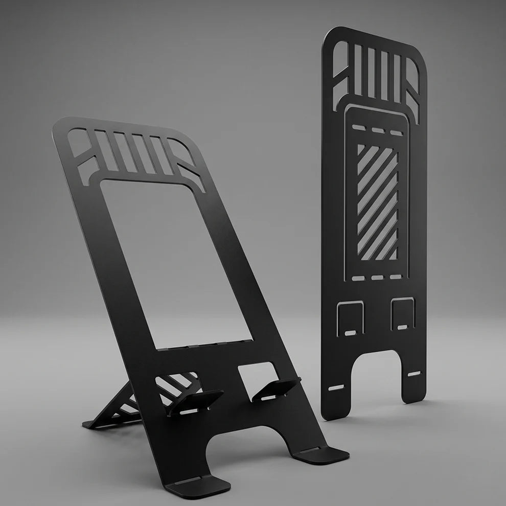 Metal Phone Stand Laser Cut – Desk Organizer