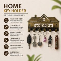 Key Holder Wall Mounted – Entryway Organizer
