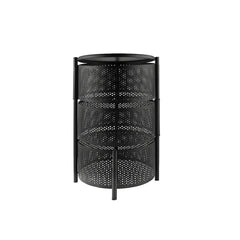 Counter Top Vegetable Metal Trolley Round Shape