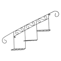 Staircase Floral Display Wall Basket