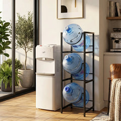 Water Bottle Holder Metal Rack – Kitchen Organizer