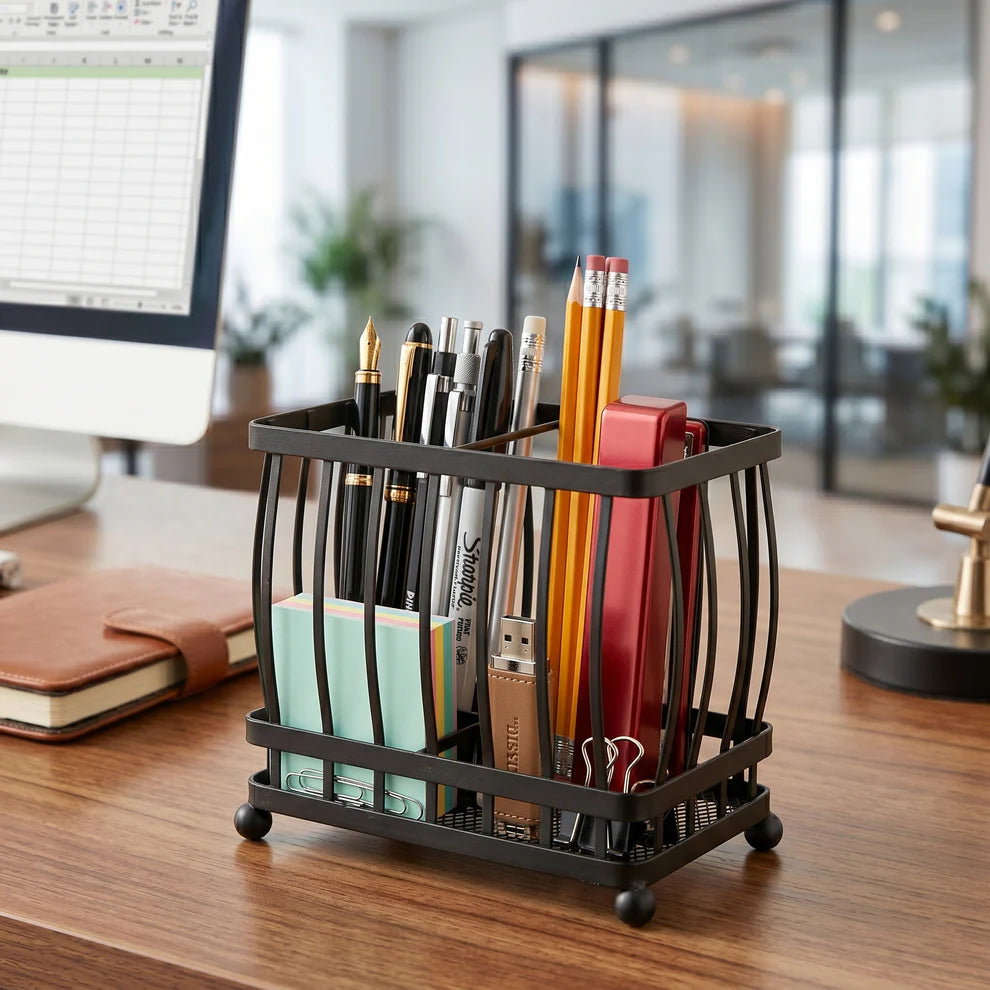 Versatile Metal Caddy – Multi-Purpose Organizer