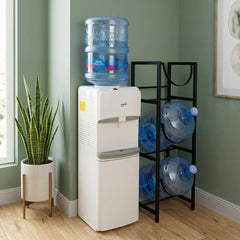 Water Bottle Holder Metal Rack – Kitchen Organizer