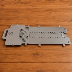 Premium Laser-Cut BBQ Grill – Compact Outdoor Cooking