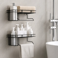 Convenient Bathroom Wall Caddy – Space Saver