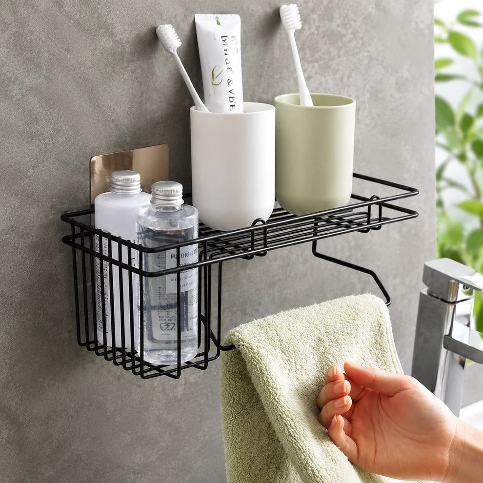 Convenient Bathroom Wall Caddy – Space Saver