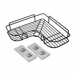 Bathroom Metal Corner Stand – Punch-Free Organizer
