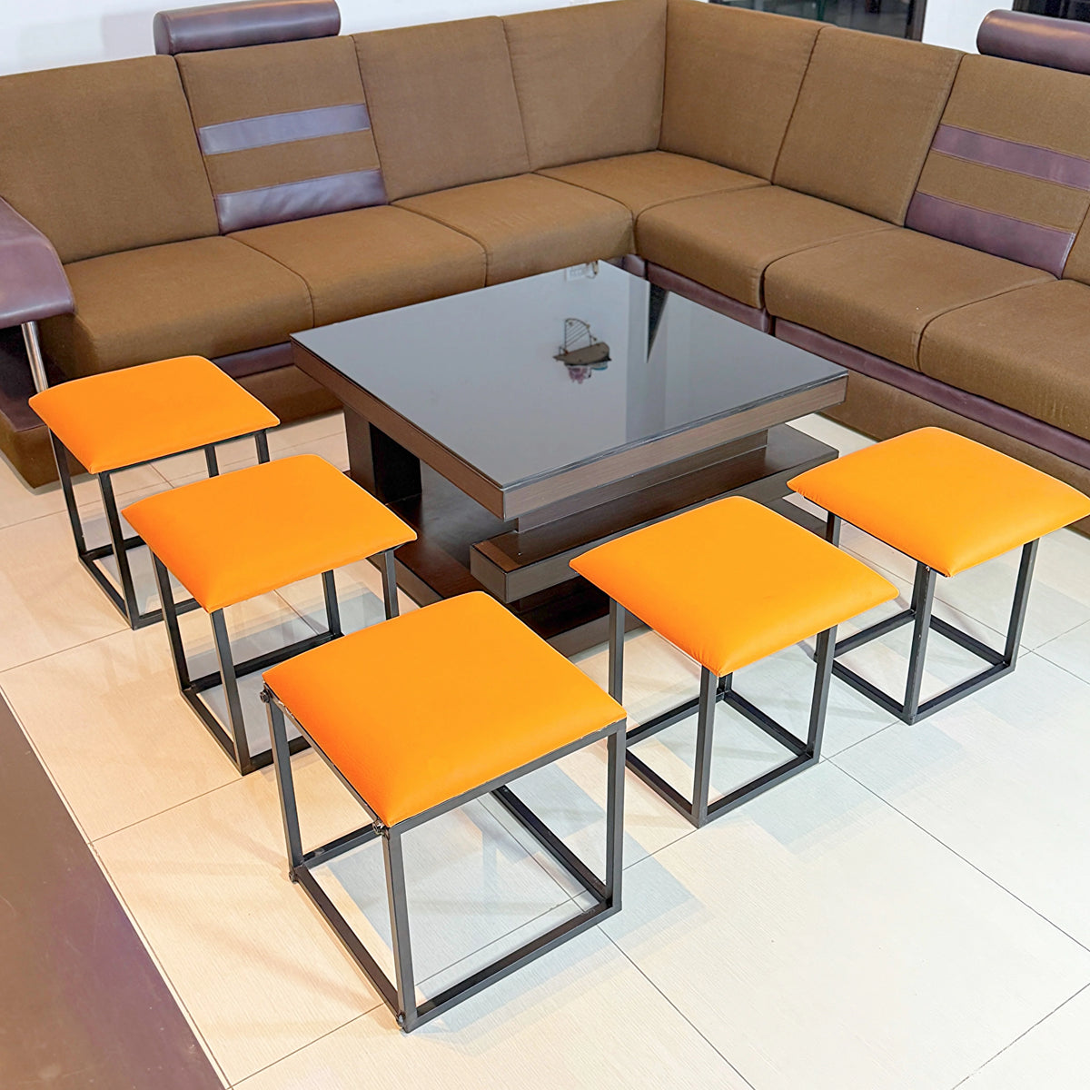 FlexiCube 5-in-1 Multipurpose Seating Solution