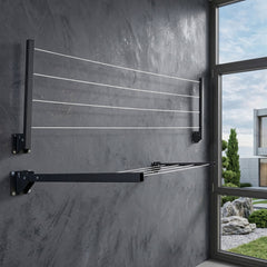 Foldable Wall Mounted Cloth Drying Stand
