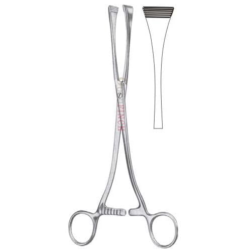 Green Army Tag Forceps