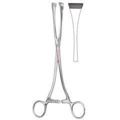 Green Army Tag Forceps