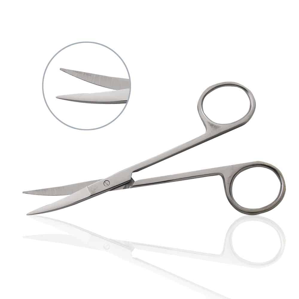 Iris Scissros Cvd 4.5"