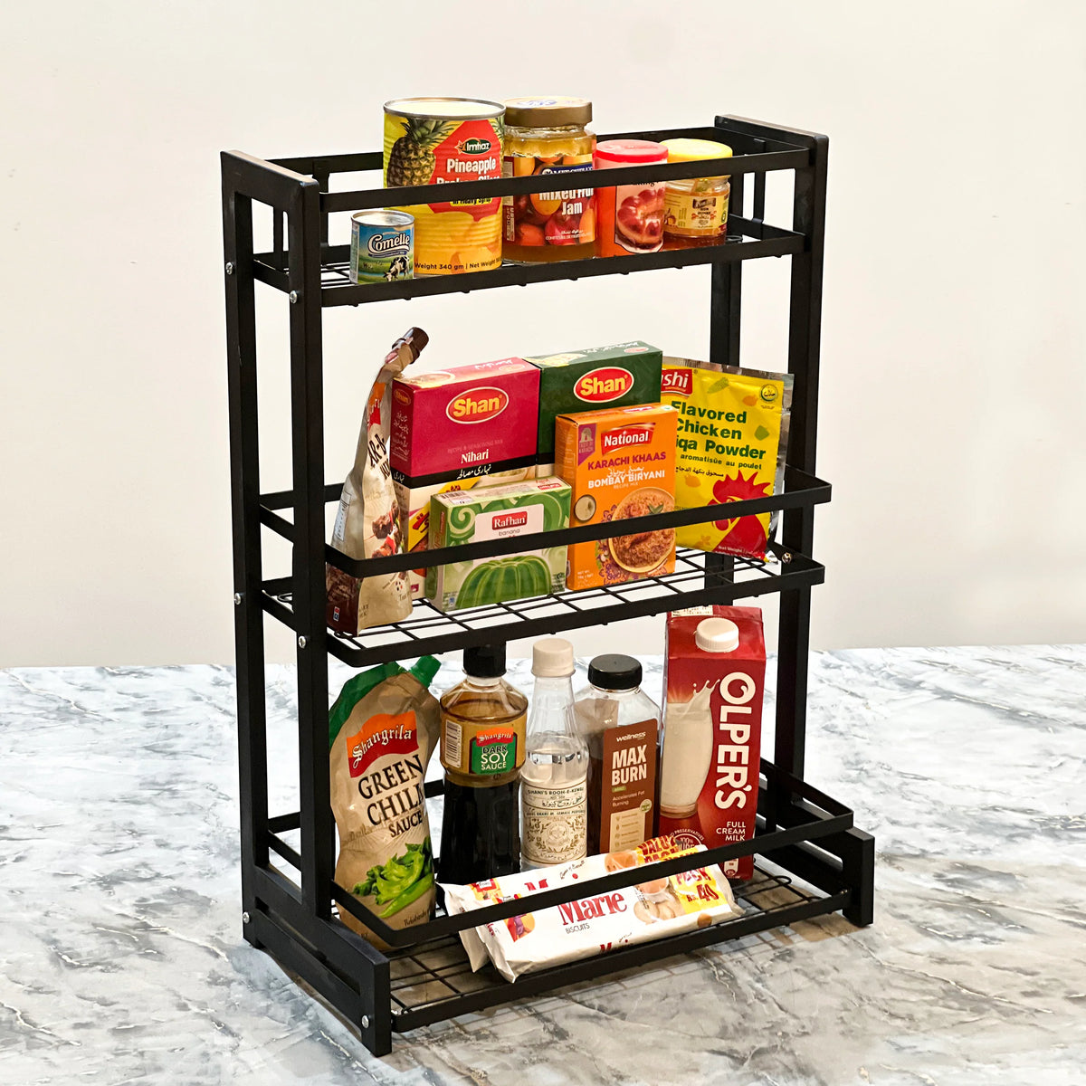 Multi-tiered Countertop Storage Rack