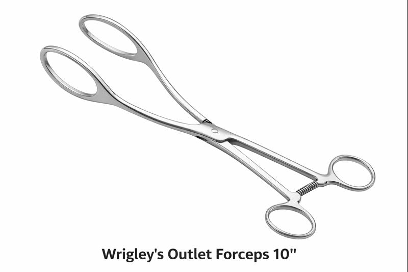 Out Let Forceps Wrigley 10"