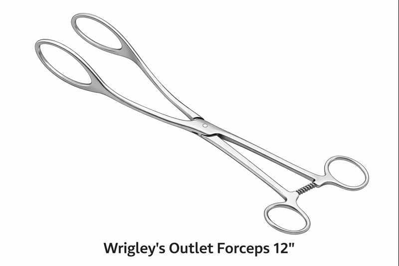 Out Let Forceps Wrigley 12"