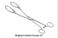 Out Let Forceps Wrigley 12"
