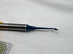 Carrot Shaped Carver With Burnisher (Blue)