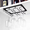 Upside Down Glass Storage Rack For Kitchen