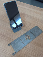 Metal Phone Stand Laser Cut – Desk Organizer