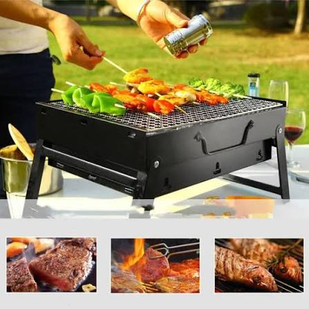 Portable & Foldable BBQ Grill Space Saver