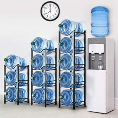Water Bottle Holder Metal Rack – Kitchen Organizer
