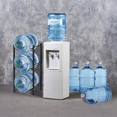 Water Bottle Holder Metal Rack – Kitchen Organizer